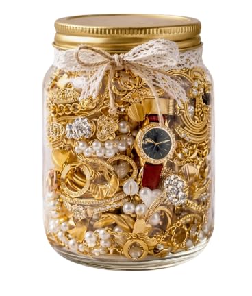 Anti Tarnish Mystery Jewellery Jar 5 Piece Surprise Set - Image 3