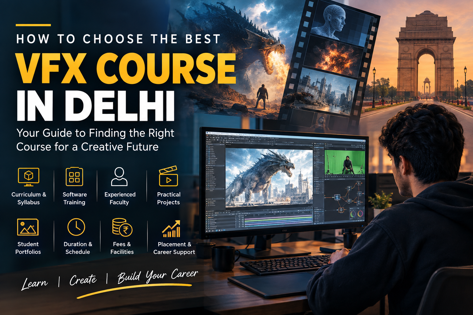 Read more about the article How to Choose the Best VFX Course in Delhi
